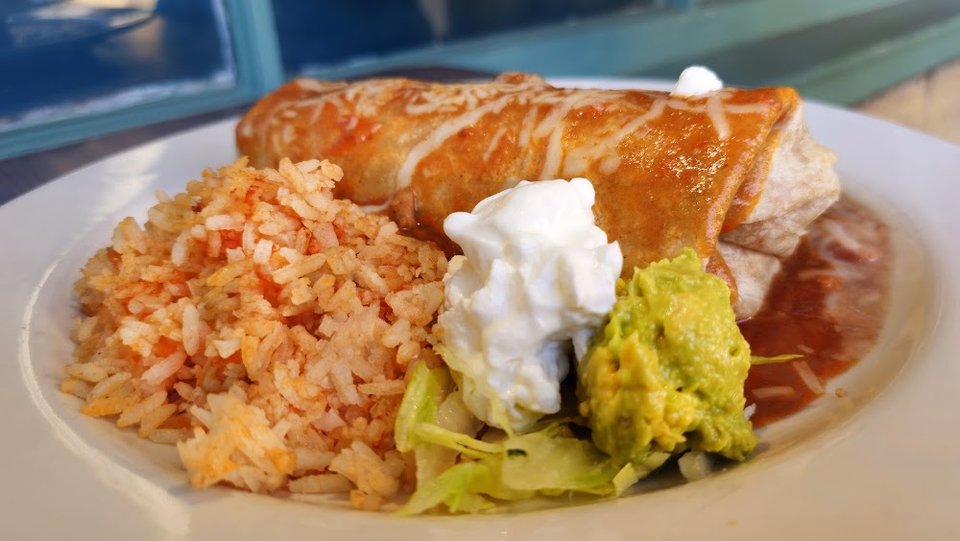 Specialty dishes listed on a restaurant menu