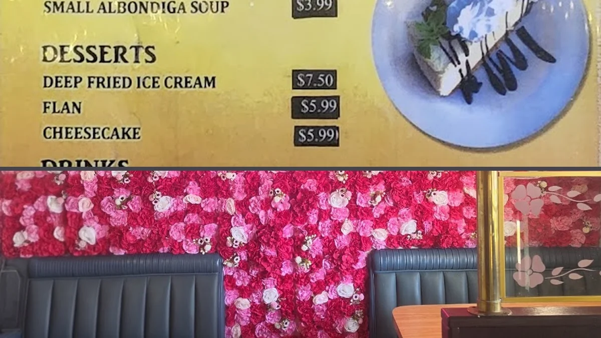 Colorful Mexican plates on a casual table